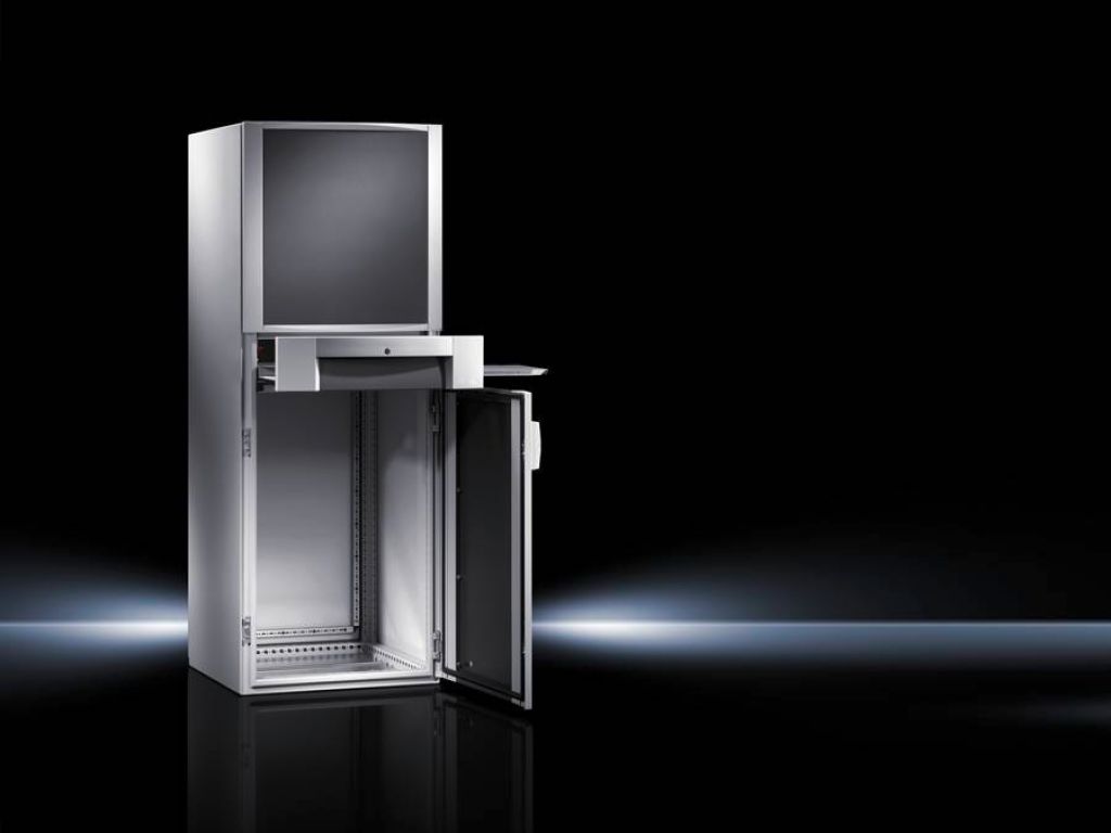 PC Шкаф SE 600х1600х600, глухая дверь, поддон для клавиатуры