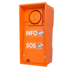 Домофон 2N®IP Safety - 2 кнопки вызова (INFO/SOS), 10Вт динамик