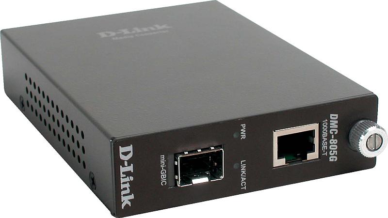 Конвертер 1000Base-T в miniGBIC