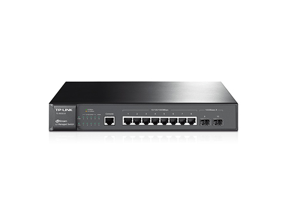 JetStream™ 8‑портовый гигабитный управляемый коммутатор уровня 2+ с 2 SFP-слотами
ПОРТЫ: 8 гигабитных портов RJ45, 2 гигабитных SFP-слота, консольный порт RJ45/Micro-USB
ХАРАКТЕРИСТИКИ: стальной корпус высотой 1U, монтируется в 13-дюймовую стойку
ОСОБЕННО