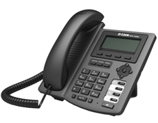 Телефон VoIP с поддержкой PoE