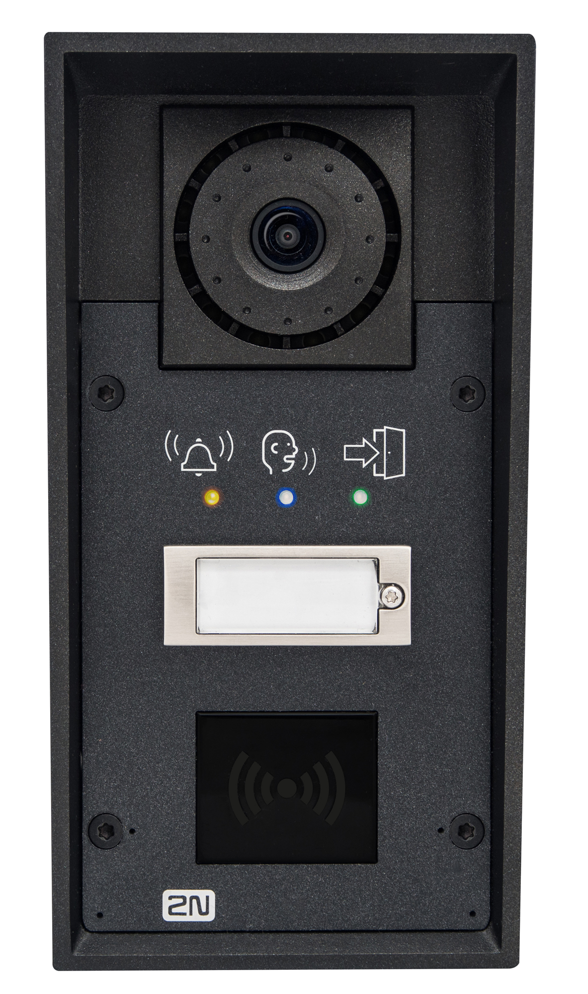 Домофон 2N®IP Force - 1 кнопка вызова, HD камера, пиктограммы, 10Вт динамик (возможность установки считывателя)