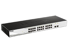 Коммутатор WebSmart с  24портами10/100/1000Base-Tи 2портами1000Base-X SFP