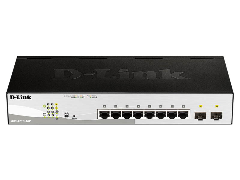 Коммутатор 8х10ХХMbps, с PoE