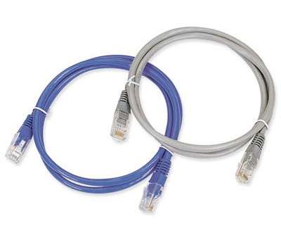 Патч-корд Caplex Datarex cord 4PR U/UTP Cat 5e PVC 1,5м, серый