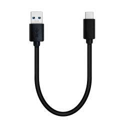 Кабель USB 3.0, 5 GbE, Type-A - Type-C,  0.2 метра