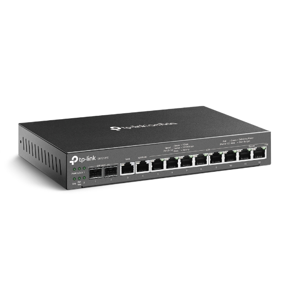 Гигабитный VPN-маршрутизатор Omada с портами PoE+ и контроллером