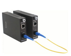 Конвертер 1G UTP в 1G SM Single Fiber (15km, 1xSC)