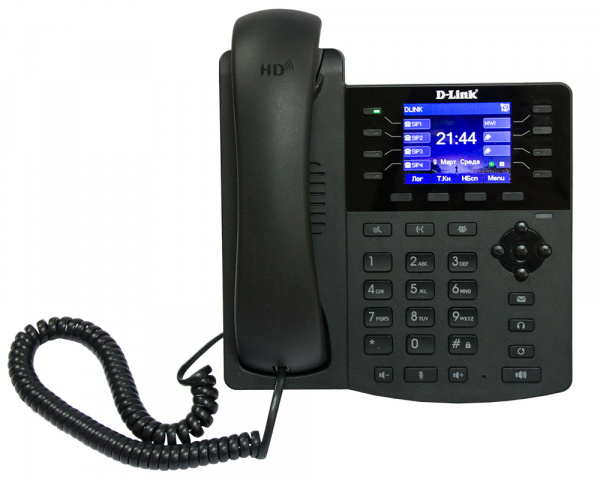 Телефон VoIP с поддержкой PoE
