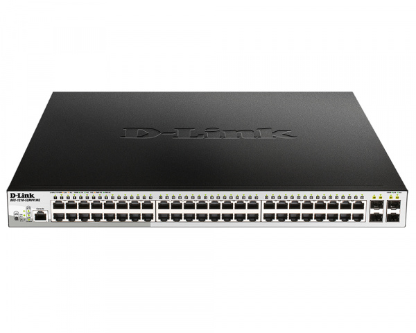 Коммутатор Управляемый  с 48портами10/100/1000Base-Tи 4портами1000Base-X SFP, PoE