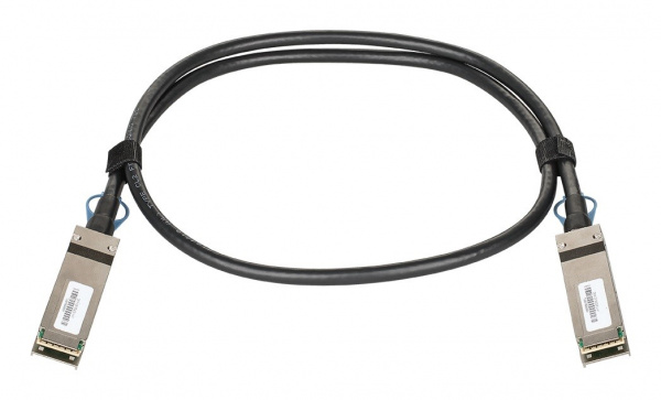 Пассивный кабель 100G QSFP28 длиной 1 м с 2 разъемами QSFP28 для прямого подключения коммутаторов ТДК-361