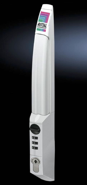 Комфортная ручка с кодовым замком, RAL7035