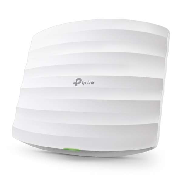 AC1750 Двухдиапазонная потолочная точка доступа Wi-Fi
ПОРТЫ: 2 гигабитных порта RJ45
СКОРОСТЬ: до 450 Мбит/с на 2,4 ГГц + до 1300 Мбит/с на 5 ГГц
ОСОБЕННОСТИ: PoE 802.3af и Passive PoE, 3 встроенные антенны, бесшовный роуминг, MU-MIMO, Band Steering, Beam
