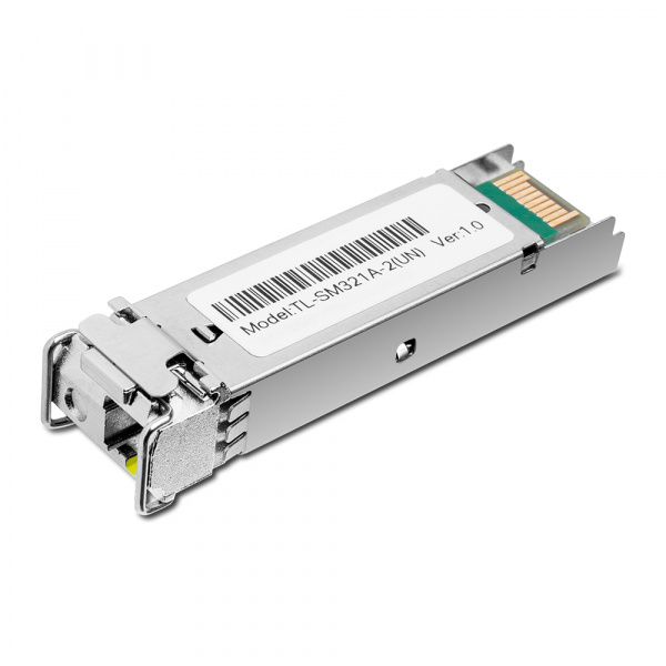 Гигабитный одномодовый двунаправленный SFP‑модуль WDM
ХАРАКТЕРИСТИКИ: разъём LC, передача (Tx): 1550 нм, приём (Rx): 1310 нм, одномодовый, дальность до 2 км