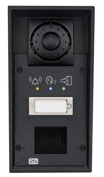 Домофон 2N®IP Force - 1кнопка вызова, пиктограммы, 10Вт динамик (возможность установки считывателя)