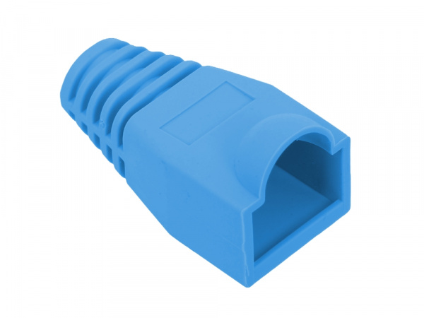 Колпачок защитный для коннектора RJ-45, цвет синий, уп-ка 100 шт.