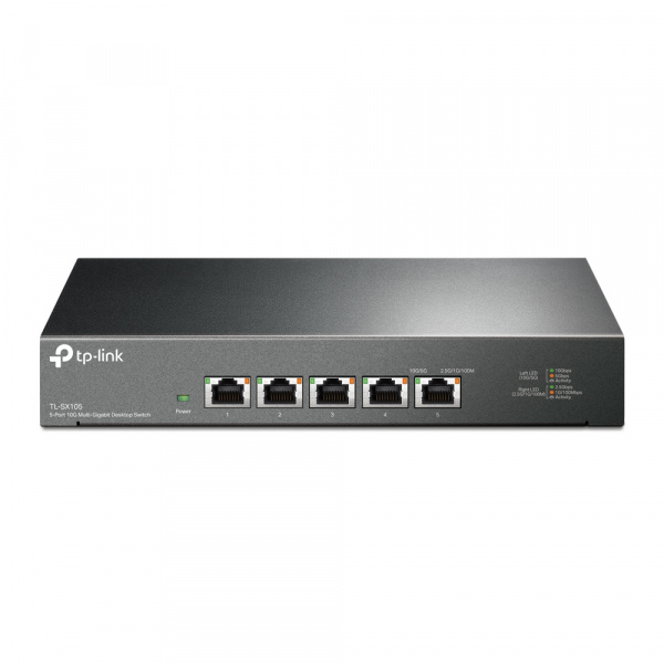 5-портовый коммутатор 10 Гбит/с
ПОРТЫ: 5 портов RJ45 10 Гбит/с
ХАРАКТЕРИСТИКИ: стальной настольный корпус
ОСОБЕННОСТИ: Plug and Play
